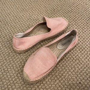 Soludos espadrille sandals.